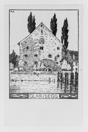 Postkarte: Landerziehungsheim Schloss Glarisegg am Untersee